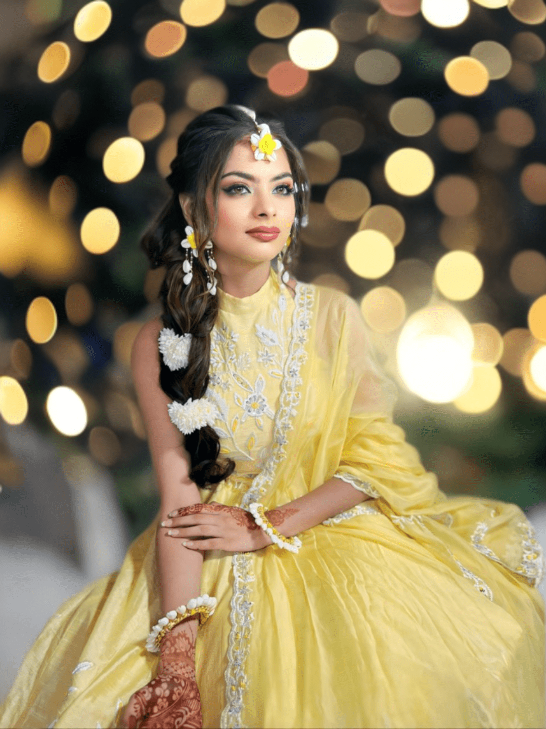 Haldi Makeup